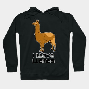 I Llove Llamas! Hoodie